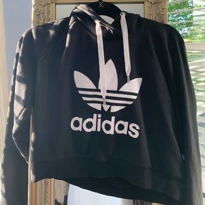 Adidas cropped sweatshirt